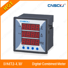 Dm72-Uif Single-Phase Voltage Current Frequency Combined Meter